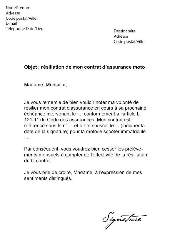 découvrez comment résilier facilement votre assurance moto avec notre guide complet. obtenez des conseils pratiques et toutes les étapes à suivre pour gérer votre contrat en toute sérénité.