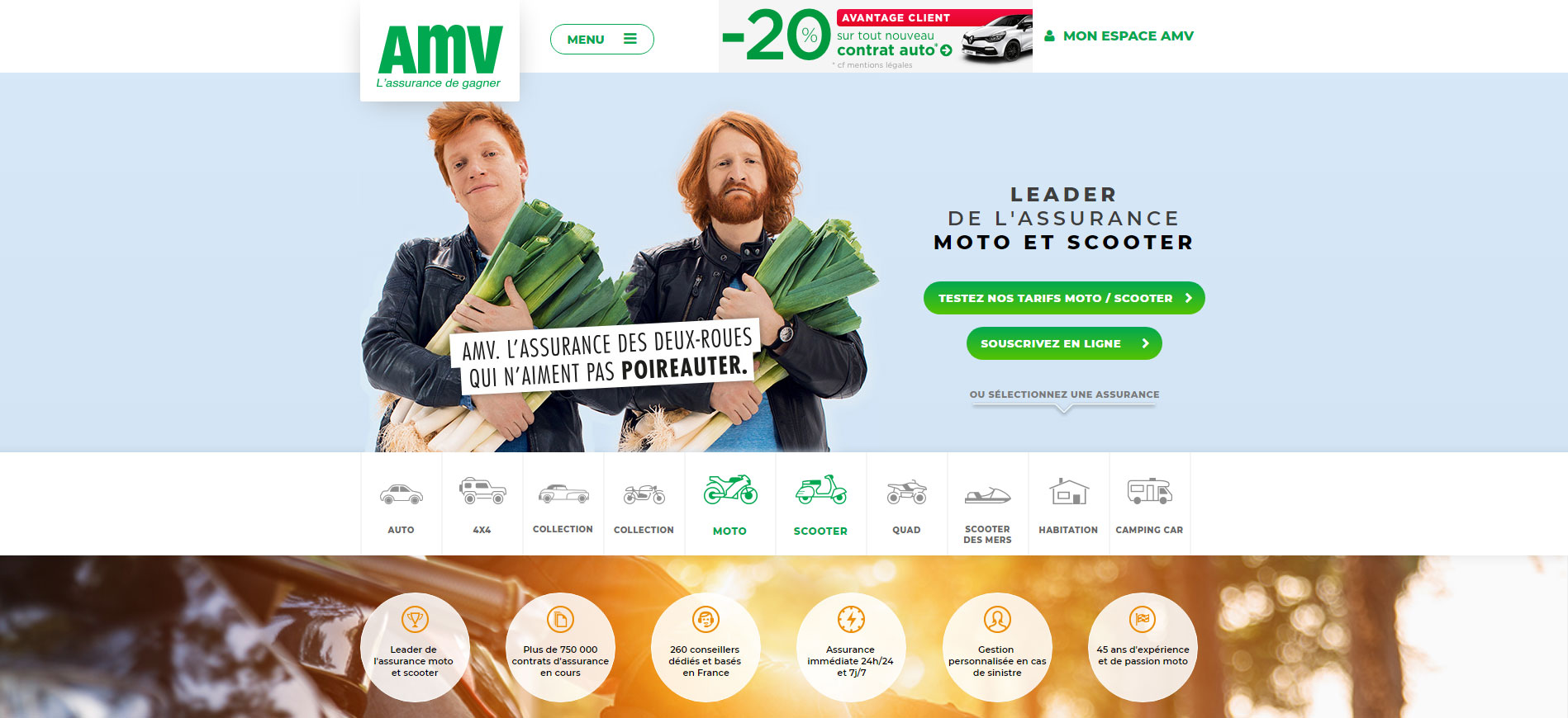 contactez amv, votre spécialiste en assurance moto, pour obtenir des conseils personnalisés et des offres adaptées à vos besoins. découvrez une large gamme de couvertures et bénéficiez d'un service client à votre écoute.
