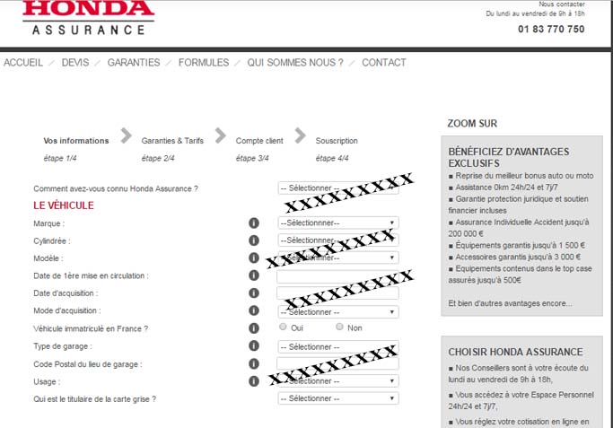 obtenez rapidement votre devis d'assurance moto en ligne avec des garanties adaptées à vos besoins. comparez les offres et économisez sur votre prime d'assurance grâce à notre service rapide et facile.
